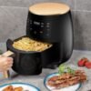 SILVER CREST Air Fryer (6 L) Black - Image 2